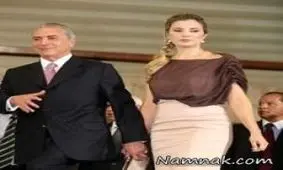 حمله ارواح به رئیس جمهور و همسر زیبایش! + عکس