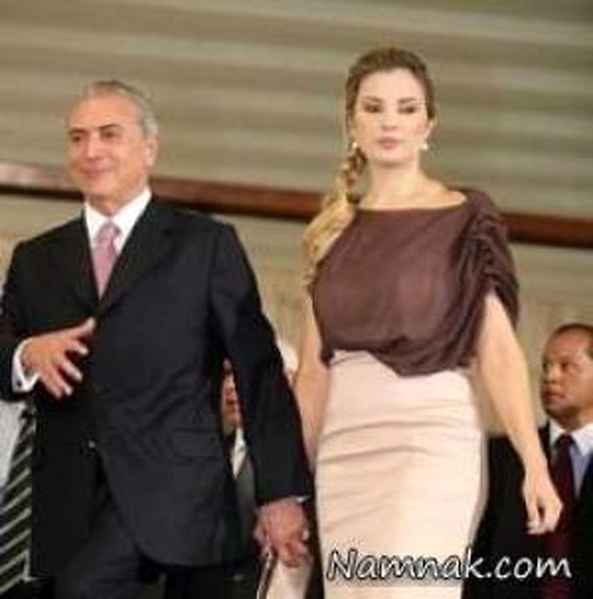 حمله ارواح به رئیس جمهور و همسر زیبایش! + عکس