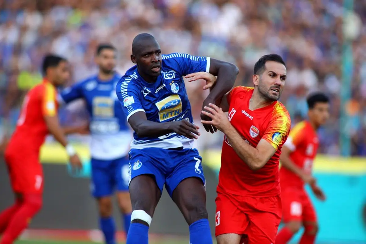 گزارش تصویری نیمه اول دیدار استقلال تهران - فولاد خوزستان