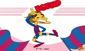 اسطوره جدید بارسلونا را ببینید!