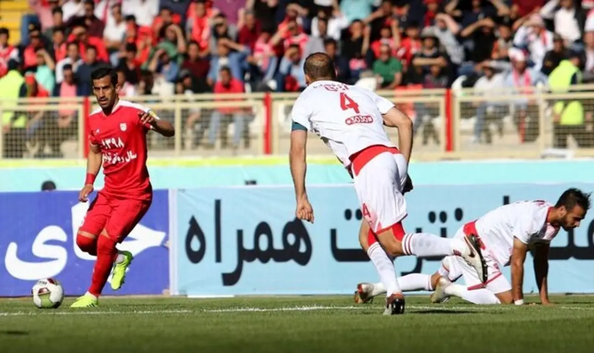 پیروزی یک نیمه‌ای تراکتور مقابل پرسپولیس