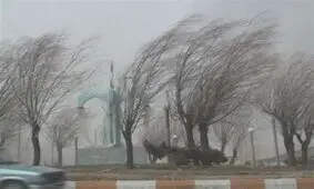 وزش باد در خراسان رضوی شدت می گیرد