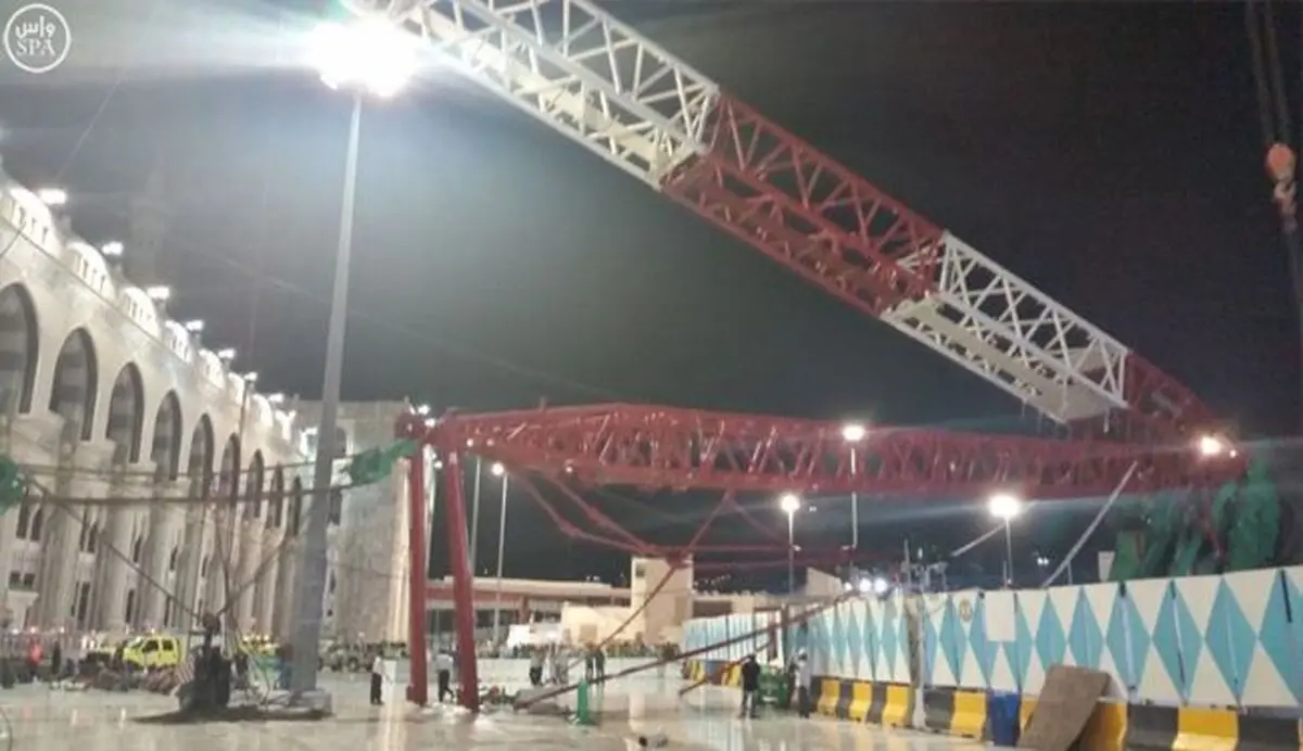حکم عجیب متهمان حادثه سقوط جرثقیل در مسجدالحرام
