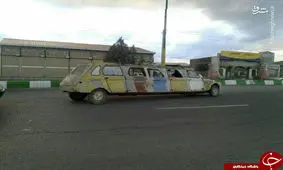 ژیان لیموزین در آذربایجان غربی +عکس