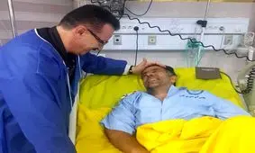 عیادت زنوزی از مدیرعامل ماشین سازی