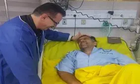 عیادت زنوزی از مدیرعامل ماشین سازی