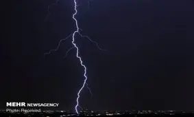 خطر رگبار، رعد و برق و سیلاب در شمال غرب ایران