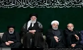دومین شب مراسم عزاداری حضرت اباعبدالله الحسین (ع) باحضور رهبر انقلاب و مسئولان نظام+ عکس