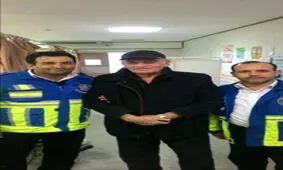 بازیگر معروف از مرگ نجات یافت
