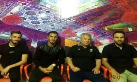 حضور علیپور و خلیلی در هیئت علی پروین