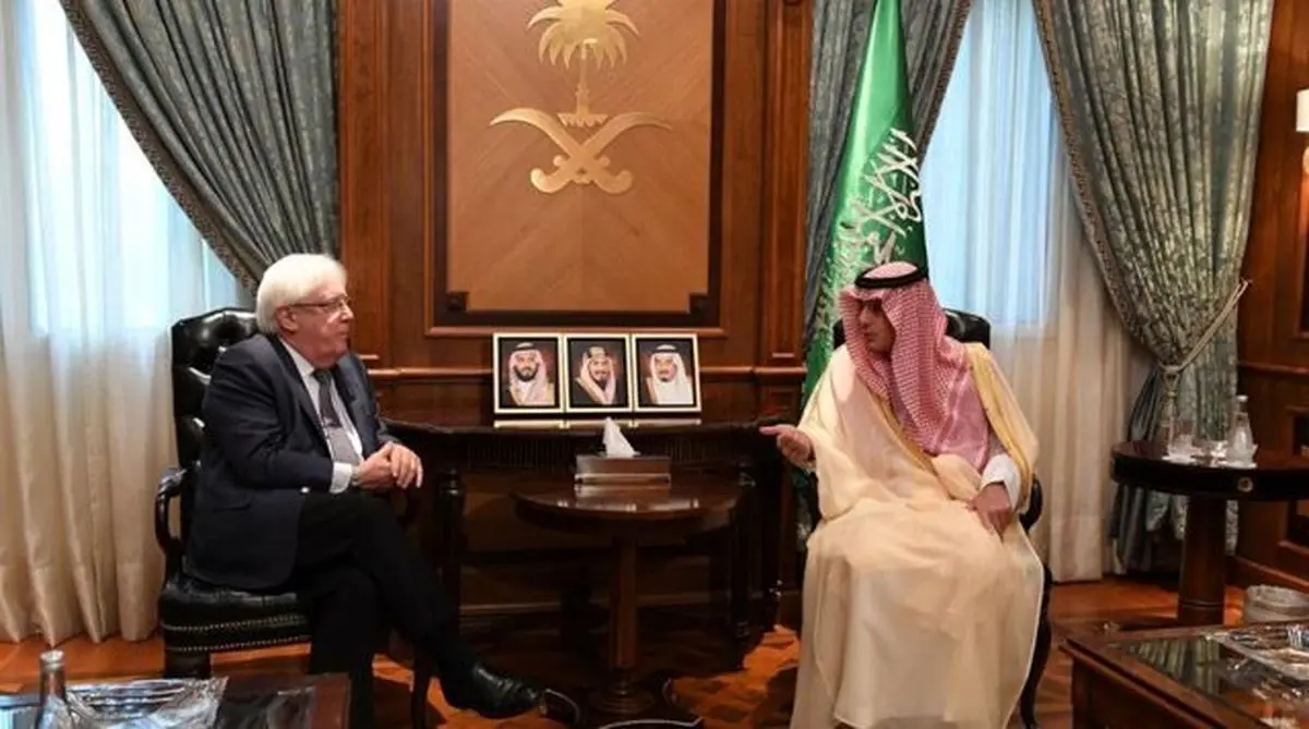 تحولات یمن، محور رایزنی نماینده سازمان ملل با عادل الجبیر