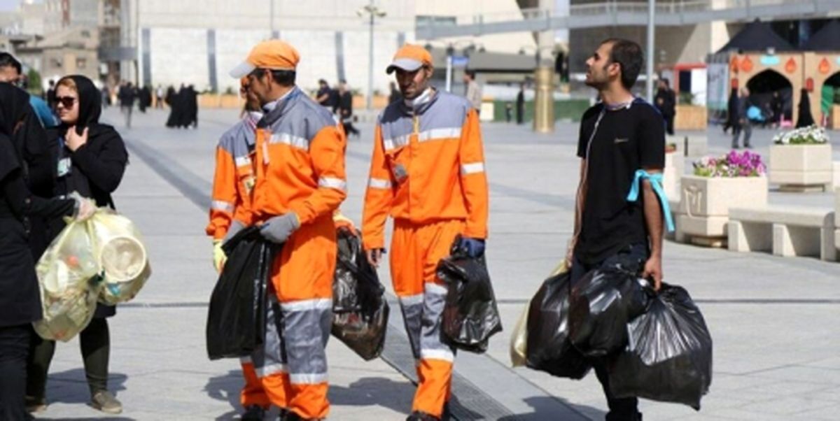 جوانان مشهدی در تاسوعا و عاشورا پاکبان شهر میشوند