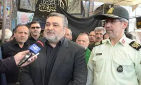 قدردانی فرمانده ناجا از همکاری عزاداران حسینی (ع) با پلیس