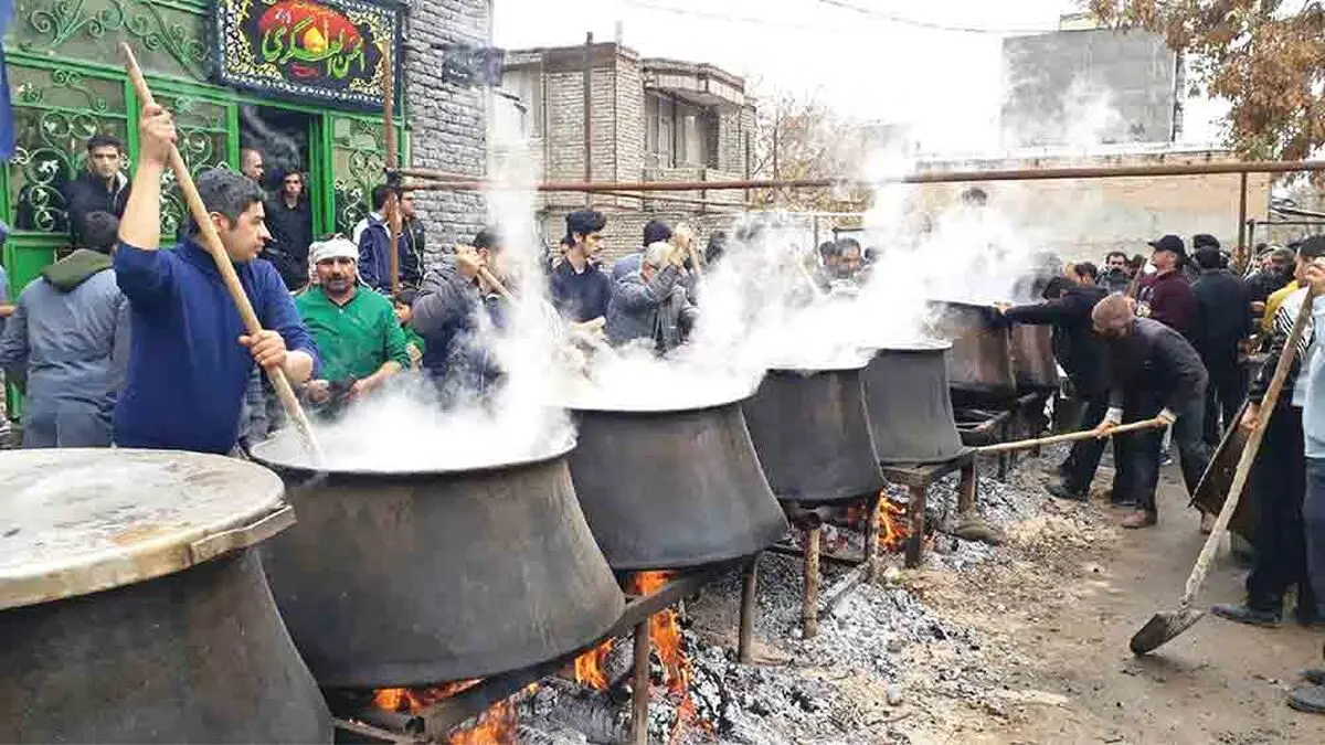 دیگ‌های نذری و طعم حاجت