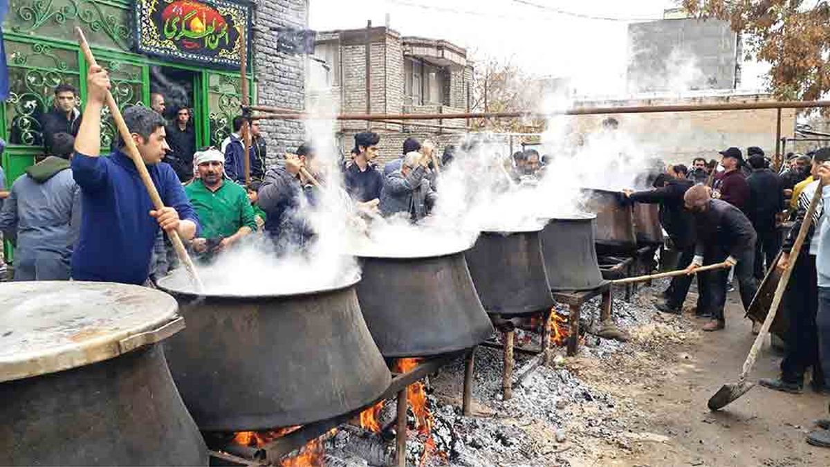 دیگهای نذری و طعم حاجت