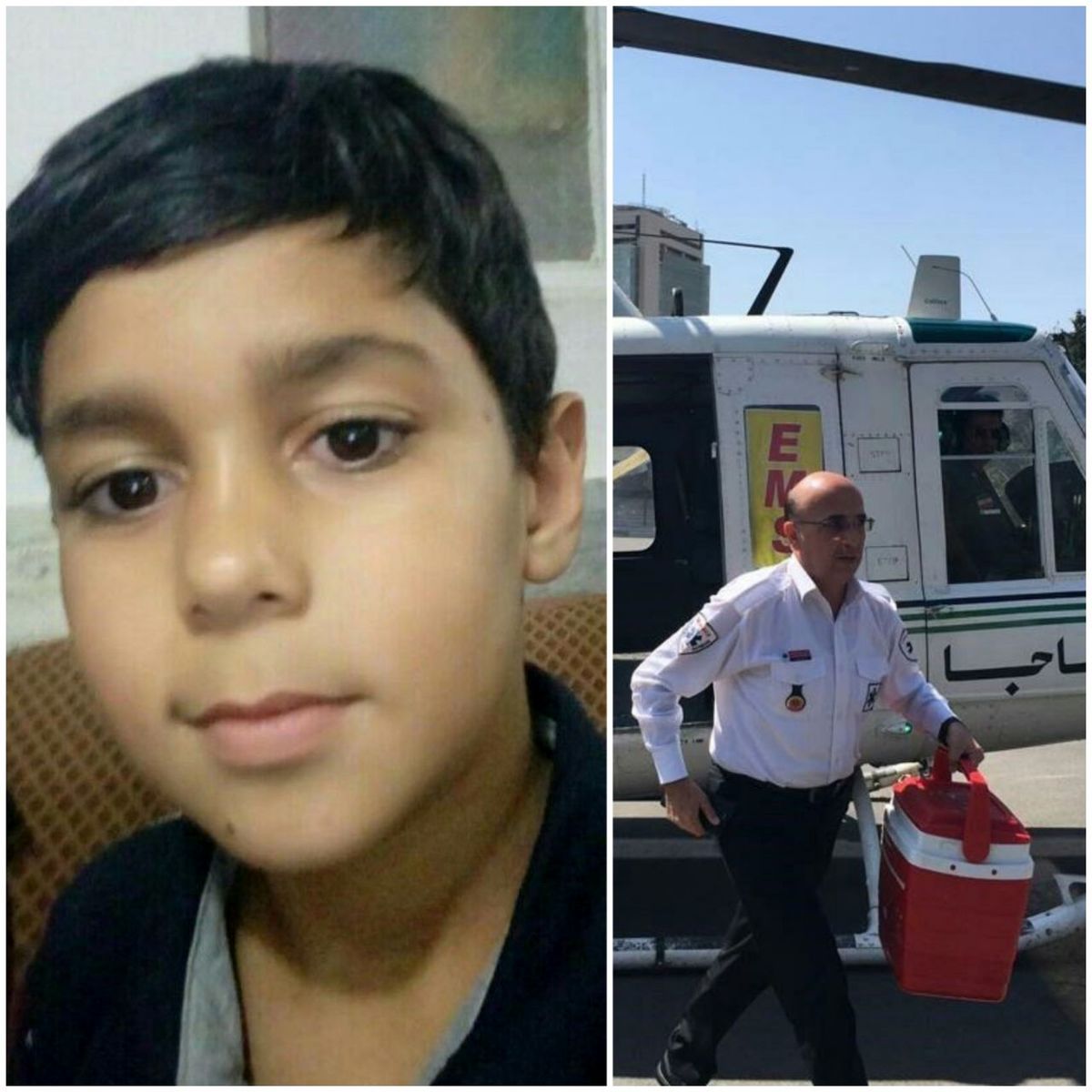 قلب پسر ۹ ساله یزدی در روز عاشورا به پسر ۹ ساله تهرانی پیوند زده شد