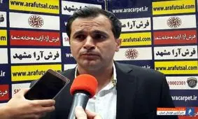 مرتضایی: می‌خواهیم جز سه تیم بالای جدول باشیم