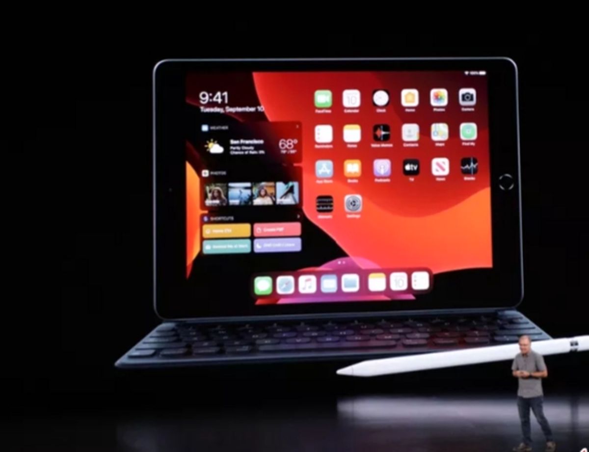 اپل از آیپد 10.2 اینچی جدید خود رونمایی کرد / بدنه آلومینیومی 100 درصد قابل بازیافت / صفحه کلید کاملاً هوشمند