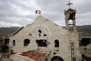 "بیش از ۱۲۰ عبادتگاه مسیحیان در سوریه از ابتدای جنگ تخریب شده‌اند"