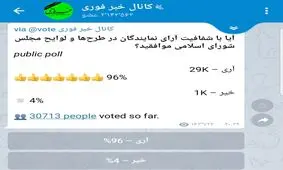 در نظرسنجی با ۳۰هزار شرکت کننده؛کاربران خبرفوری خواستار شفافیت آرا شدند