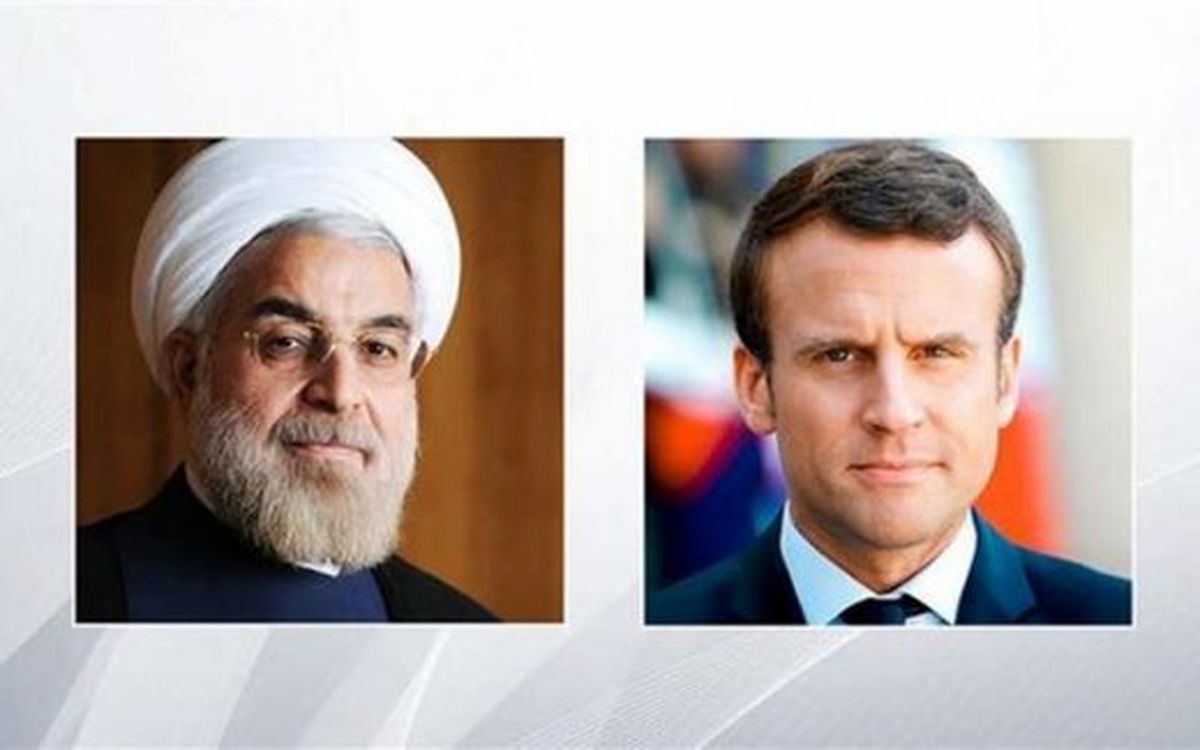 روحانی به مکرون: تحریمها باقی باشد، مذاکره با آمریکا معنا ندارد