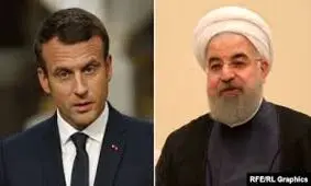 روحانی به مکرون: با تحریم، مذاکره با آمریکا معنا ندارد