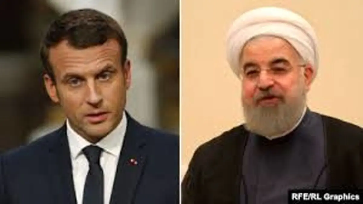 روحانی به مکرون: با تحریم، مذاکره با آمریکا معنا ندارد