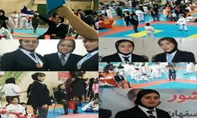 درخشش تیم خراسان شمالی در مسابقات کشوری سبک شوتوکان