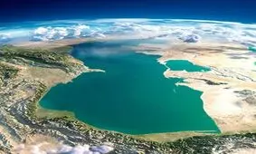 عکس خارق‌العاده فضایی از دریای خزر را ببینید