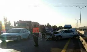 ۴کشته و مجروح در سانحه رانندگی در جاده مشهد به نیشابور