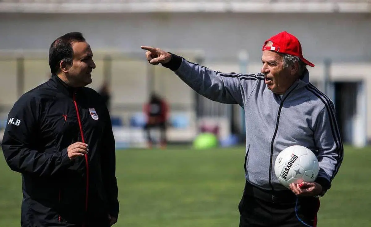 خیز آقامصطفی برای عبور از برف تبریز