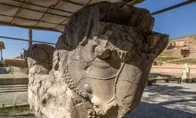 روایت تلخ ویرانی در تخت‌جمشید+تصاویر