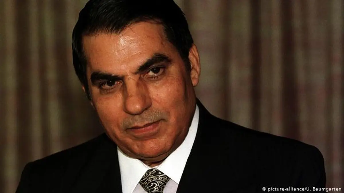 دیکتاتور سابق تونس به بیمارستان منتقل شد