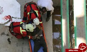 سقوط مرگبار مرد همدانی از ساختمان سه طبقه