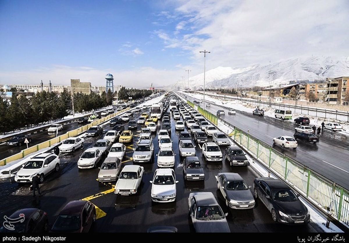 محورهای ورودی استان مازندران شاهد ترافیک سنگین است