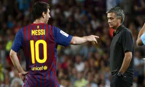 مورینیو: لیونل مسی باعث شد سرمربی بهتری شوم!