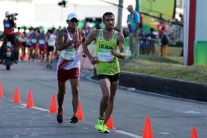 ششمی نماینده ایران در پیاده‌روی قهرمانی آسیا
