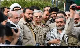 سرلشکر باقری مزار شهید محمدرضا سبحانی را زیارت کرد