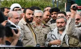 سرلشکر باقری مزار شهید محمدرضا سبحانی را زیارت کرد