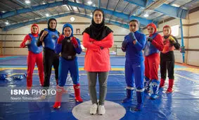 اردوی تیم ملی ووشو بانوان+عکس