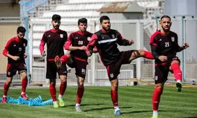 سلیمی با برند خاص در تمرین تراکتور