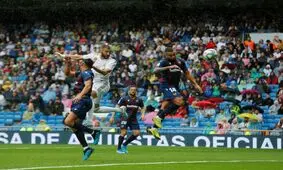 رئال مادرید 3-2 لوانته؛ پیروزی طاقت فرسا