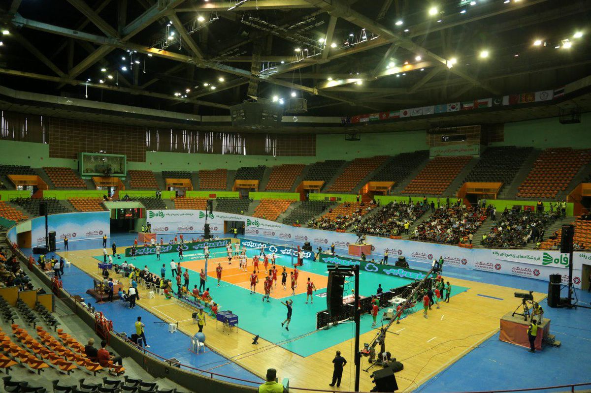 والیبال قهرمانی آسیا برد آسان ایران مقابل قطر
