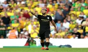 آگوئرو ۷ شوت در چارچوب، ۷ گل