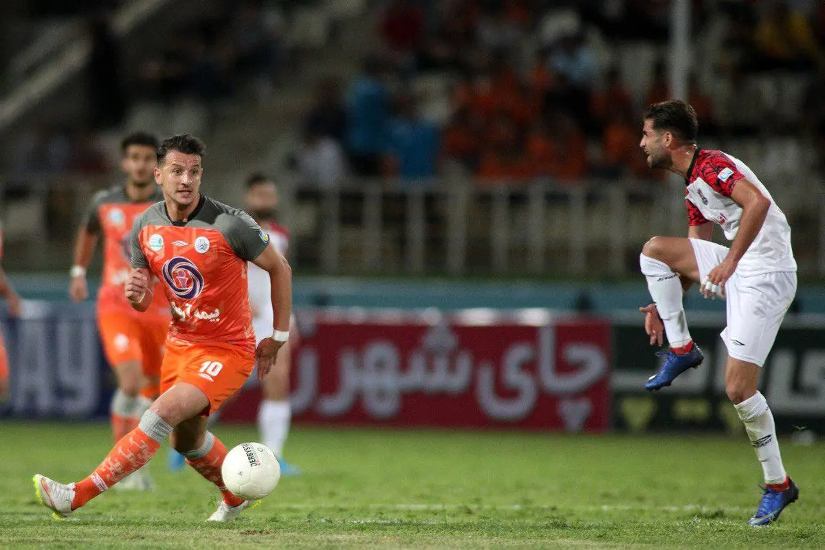 گزارش تصویری دیدار سایپا - نساجی مازندران