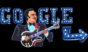 لوگوی گوگل به مناسبت زادروز یک نوازنده تغییر کرد