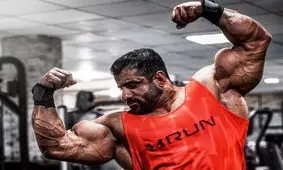 هادی چویان: بدون حمایت در مسترالمپیا حاضر شدم