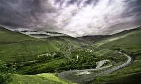 چهارمین جاده زیبای جهان بیخ گوش شماست + تصاویر