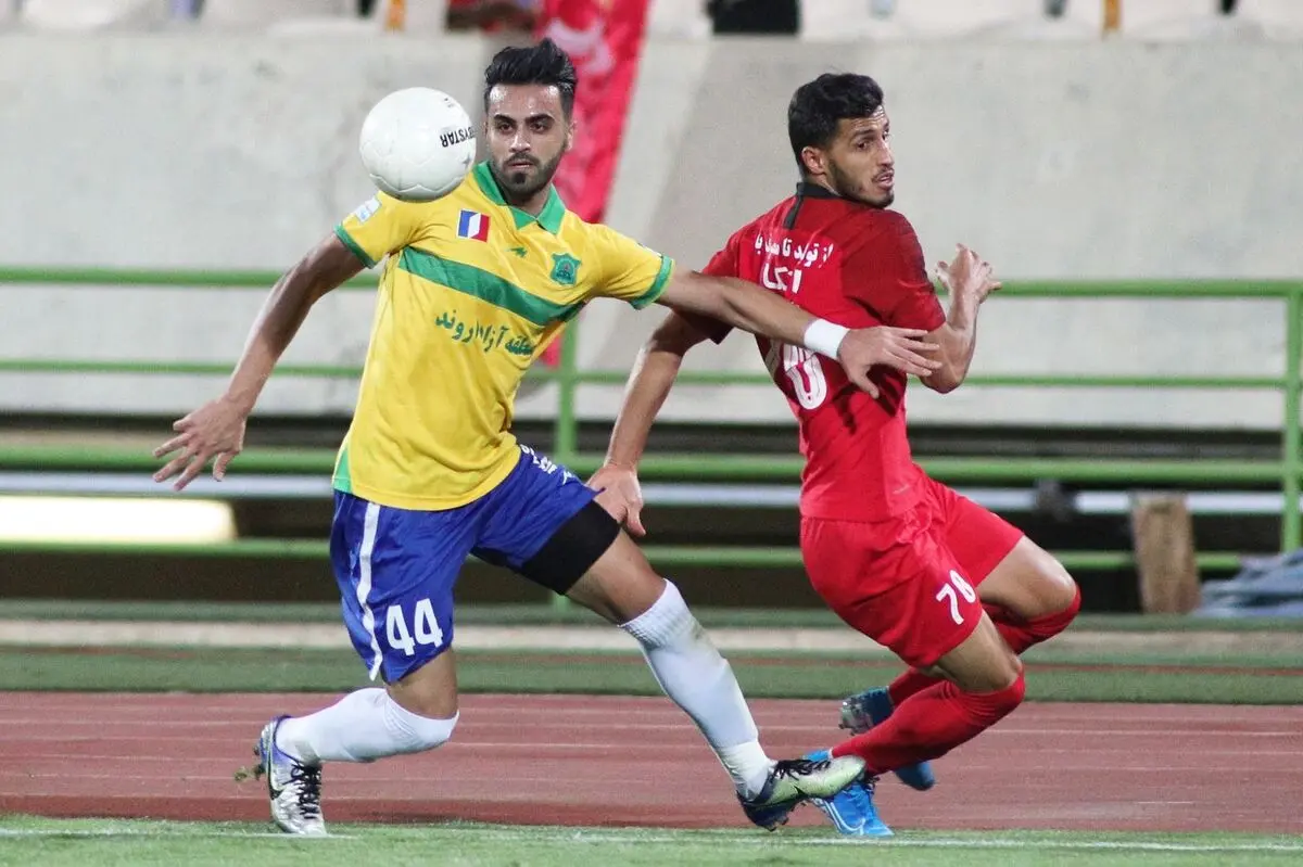 تساوی سرد پرسپولیس و صنعت نفت در نیمه نخست