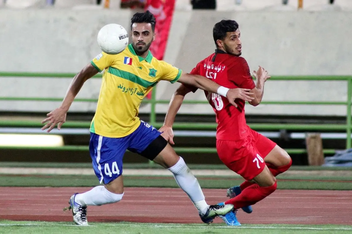 تساوی سرد پرسپولیس و صنعت نفت در نیمه نخست